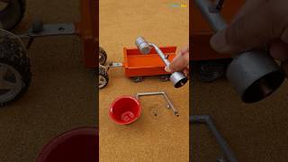 Mini tractor project mini motor water pump science project video [upl. by Shawn630]