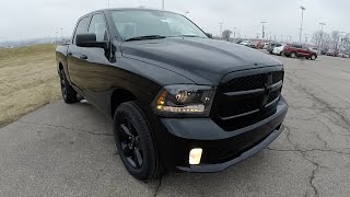 2015 RAM 1500 Black Express Crew Cab 4X4  New Ram Truck Martinsville Indiana  17806 [upl. by Ailuj69]