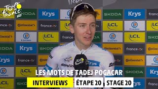 Postrace interview  Stage 20  Tour de France 2023 [upl. by Abixah882]