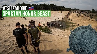 Spartan Honor Beast 🟢  VTSÙ Záhorie SK 2024 All obstacles [upl. by Shem730]