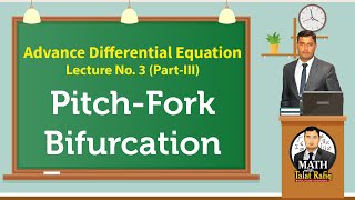 Advance Differential Equation Bifurcation Part3 [upl. by Evangelina612]