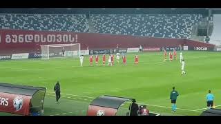 Georgia 10 Belarus Goal Okriashvili p [upl. by Collyer]