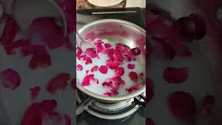 Rose cream to remove acne pimples spots remedy homeremady viral trending glowingskin [upl. by Ainet449]