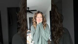 Wavycurly hair wash day routine✨ haircare curlyhair wavyhair hair washdayroutine hairtutorial [upl. by Narine651]