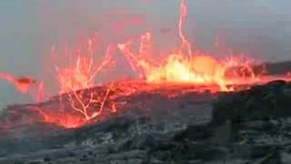 Epic Triple Lava Bubble Bursts At Kilauea Volcano Ocean Entry [upl. by Ojaras]