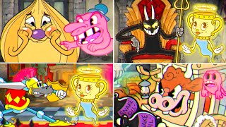 Cuphead  DLC  Fight All Bosses With Legendary Chalice [upl. by Lawton]