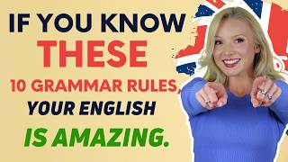 If you know these 10 English grammar rules your English is amazing [upl. by Bradleigh]