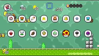 SMW DreamTeam Saga  Custom Level amp Powerup Bubble Troutlet Blast  Bubble Flower Showcase [upl. by Rempe618]