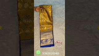 Rs5250 Premium quality kanjeevaram wedding saree [upl. by Earb]