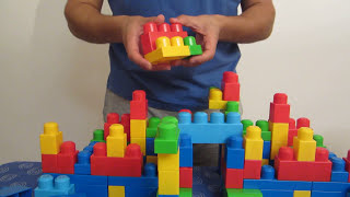 BIG CASTLE  Mega Bloks  First Builers [upl. by Ullyot]