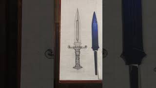 Which Dagger Design Do YOU Like Best bladesmithing forging metalart knifedesign dagger [upl. by Joselow]