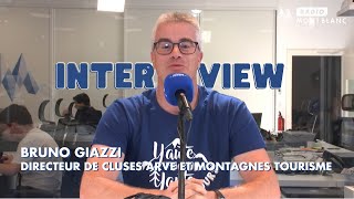 Interview I Bruno Giazzi  Directeur de Cluses Arve et Montagnes Tourisme [upl. by Llerihs]