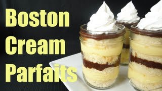 Boston Cream Parfaits [upl. by Yanarp]