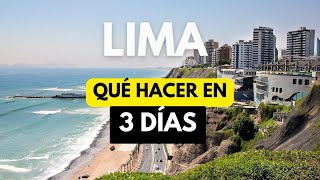 ✨ LIMA en 3 DÍAS Los Lugares IMPERDIBLES para Visitar en 2024 🇵🇪 ¡Guía Completa [upl. by Enelyt]