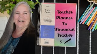 Creating a Finance Tracker from an Erin Condren Teacher Planner [upl. by Kappel]