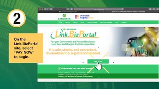 Pay your bills and fees online using the LANDBANK LinkBizPortal [upl. by Ludlow]