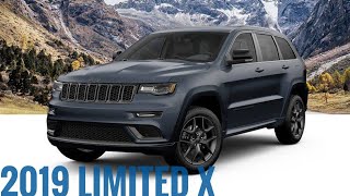 2019 Jeep Grand Cherokee Limited X Slate Blue Ivory [upl. by Kalila877]