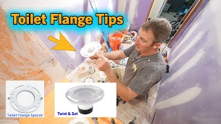 Toilet Flange Tips [upl. by Nossah593]