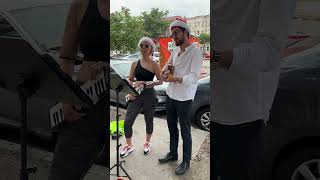 Allston Christmas carolers serenade movers on Sept 1 2024 [upl. by Anayhd796]