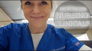 A Day In The Life of A Nursing Student CLINICALS [upl. by Brackett]