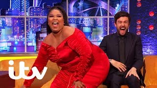 Lizzo Twerks on Jack Whitehall  The Jonathan Ross Show  ITV [upl. by Giguere]