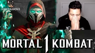 ERMAC LOOKS ABSOLUTELY AMAZING  Mortal Kombat 1 Official Ermac Gameplay Trailer REACTION [upl. by Nelrac]