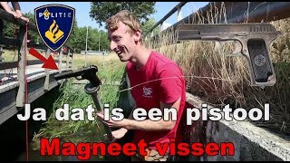 Magneetvissers vangen een pistool in Emmen  WerfTV vlog 90 [upl. by Nnaycnan]