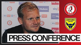 Liam Manning previews Oxford United match  Press Conference [upl. by Wareing]