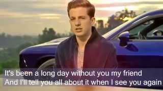 See you again by Charlie Puth Lyrics Full Version No Rap [upl. by Joses]