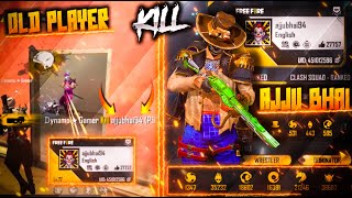 OLD PLAYER KILLED AJJUBHAI 😱 TOP 5 OLD PLAYER WHO KILLED FREE FIRE YOUTUBERS  GARENA FREE FIRE [upl. by Nwahsyar]