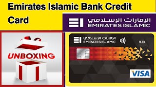 Emirates Islamic Bank Credit Card Unboxing Video Nice Looking Card II Ibrahim technical Skills [upl. by Spevek]