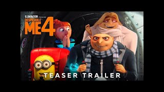 DESPICABLE ME 4  Official Trailer Review [upl. by Niawat]