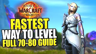 WoW War Within Leveling Guide  Level 7080 FAST [upl. by Aesoh752]