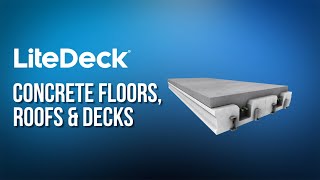 LiteDeck  Concrete Floors Roofs amp Decks [upl. by Barayon]