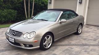 2004 MercedesBenz CLK500 AMG Sport Review and Test Drive by Auto Europa Naples [upl. by Carnahan195]