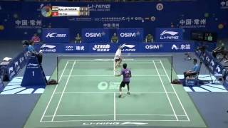 SF  MS  Ajay Jayaram vs Hu Yun  2012 China Masters [upl. by Amir]