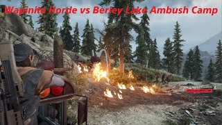 DAYS GONE Horde vs Ambush Camp [upl. by Ledda392]