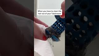 Tubshroom The best way to clean hair out of shower drain [upl. by Pinkerton]