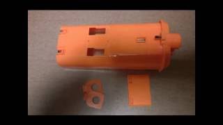 NERF RAPIDSTRIKE CS18 BATTERIES MODIFICATION GUIDE [upl. by Haizek]