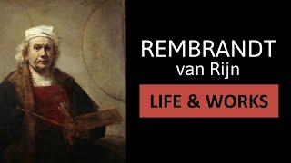 Rembrandt  Life Works amp Painting Style  Great Artists simply Explained in 3 minutes [upl. by Nottarts606]