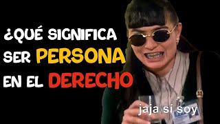 Qué es una persona en el derecho  Qué es la dignidad humana  Persona natural o individual [upl. by Lrad]