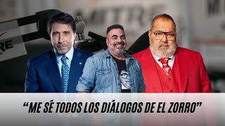 El pase de Eduardo Feinmann y Jorge Lanata con Moldavsky “Me sé todos los diálogos de El Zorro” [upl. by Chan177]