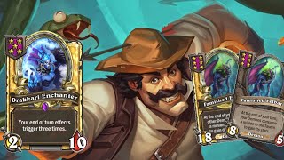 Drakkari And 4 Feltbat  Hearthstone Battlegrounds [upl. by Savina]