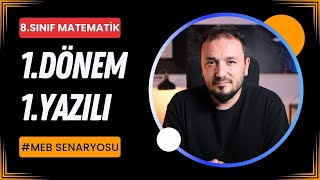 8Sınıf Matematik  1Dönem 1Yazılı Soruları  1 [upl. by Chrisoula840]