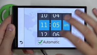 How to Set Time and Date on GARMIN DriveSmart 55 Car Navigation  Adjust Right Time on Garmin Navi [upl. by Namara]