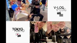 도쿄여행 vlog🇯🇵  시부야 센터가이와 규카츠 공략   도쿄여행 브이로✨ [upl. by Aylward]