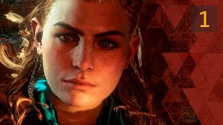 Прохождение Horizon Zero Dawn — Часть 1 Элой · PS4 Pro [upl. by Reifnnej369]