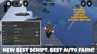 BEST Fisch Script Roblox Op  Auto Sell Auto Fish Auto Buy More  Pastebin [upl. by Olsen]