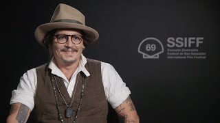 Entrevista a Johnny Depp Premio Donostia  2021 [upl. by Romine]