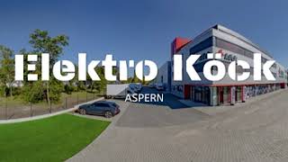 Elektro KÖCK Aspern Google Streetview Tour  interaktives 360 Grad Video [upl. by Nari472]